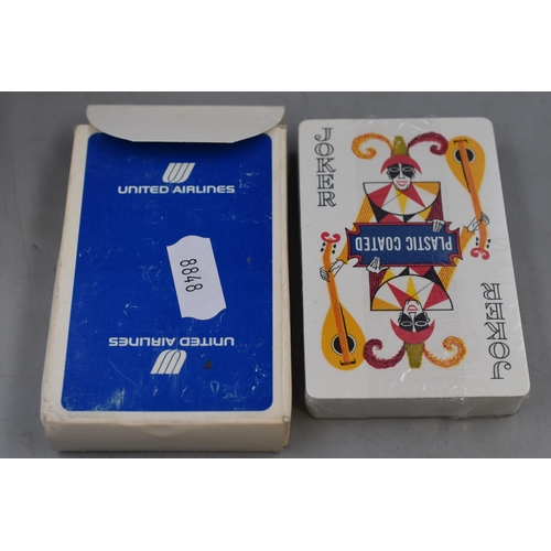 419 - Eight Packs of Collectable Airline Playing Cards