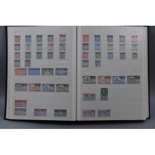 444 - A Stanley Gibbons Stock Book With a Large Selection of British Stamps From 1841-1990. Contains Used ... 