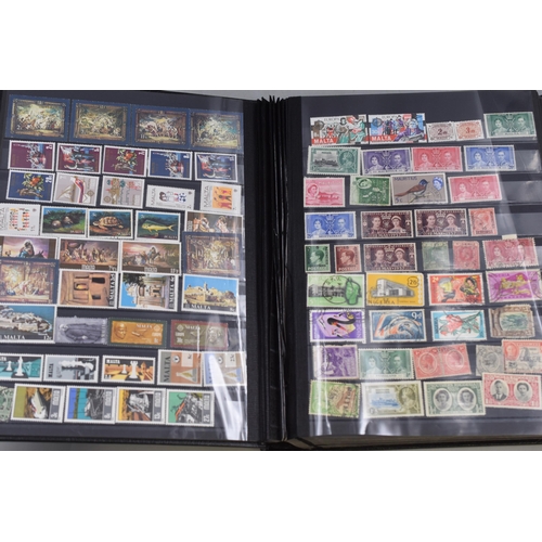 446 - Two Albums of Various Commonwealth Stamps