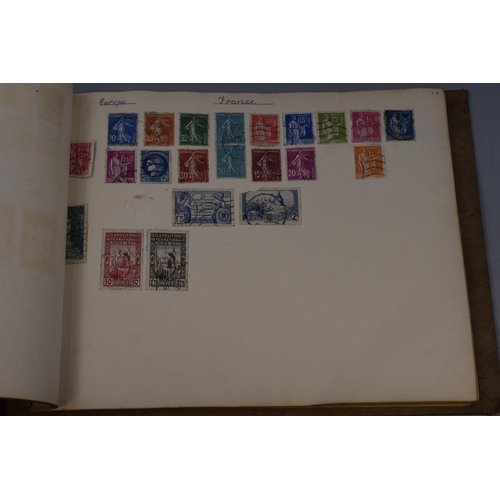 449 - Two Vintage Stamp Album Collections to include a large selection of Worldwide Stamps