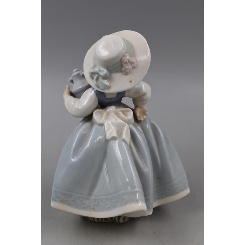 297 - Nao by Lladro Porcelain Figure of Country Maiden (7