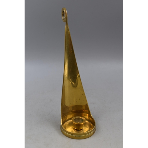 359 - Trench Art Candle Holder (11