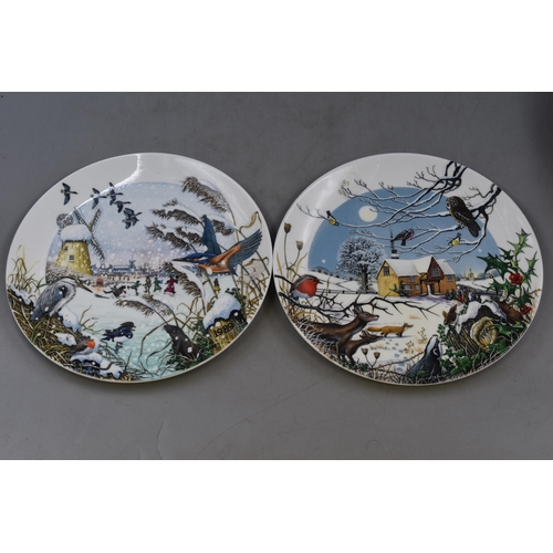 382 - Selection of Collectors Plates to include Davenport and Royal Albert