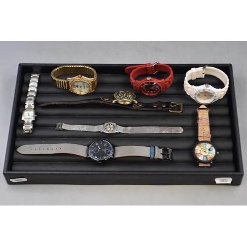 86 - Selection of Watches including Sonsdo, Sekonda, Karno Mossy and More