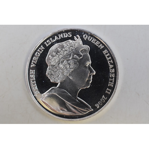 104 - British Virgin Islands 2006 Silver $10 Coin