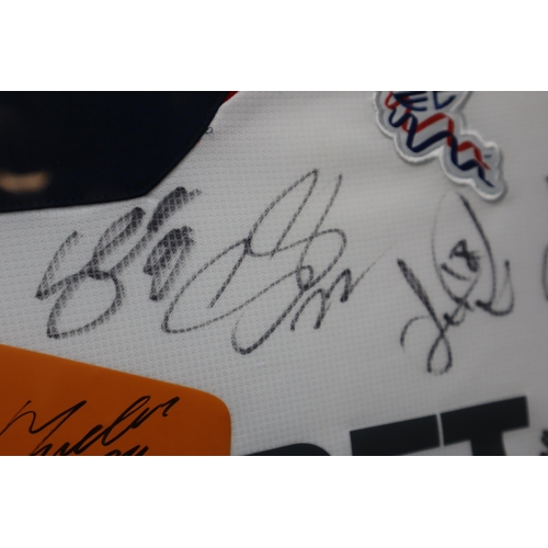 429 - Signed Framed & Glazed Bolton Wanderes 2011-2012 Season Premiership Days Match Shirt. Includes S... 