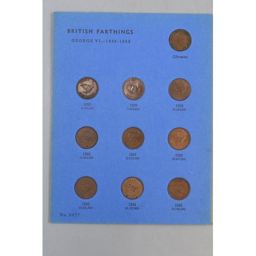 106 - Whitman Folder of British Farthings (1937 to 1956)