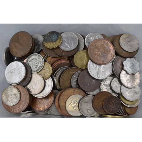 119 - Large Selection of Mixed UK and Worldwide Coinage (1.2kg)