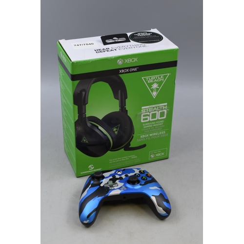 Set of Boxed XBox One Stealth 600 Surround Sound Wireless Gaming