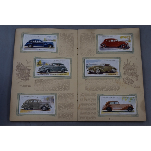 142 - Seven Albums of John Player & Sons and Wills Cigarette Cards (All Complete Apart From Motor Cars... 