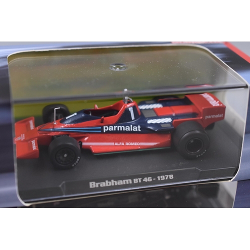 157 - Collection of Three Collectors Boxed 'Atlas Editions' Model Racing Cars Depicting 'Grand Prix, Legen... 