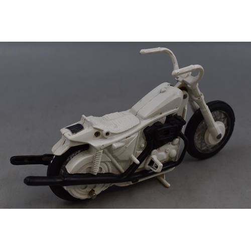 161 - A Retro 1972 Evel Knieval Motorbike, Made By Ideal. Approx 9