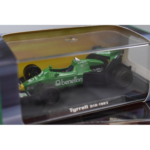 164 - Collection of Three Collectors Boxed 'Atlas Editions' Model Racing Cars Depicting 'Grand Prix, Legen... 