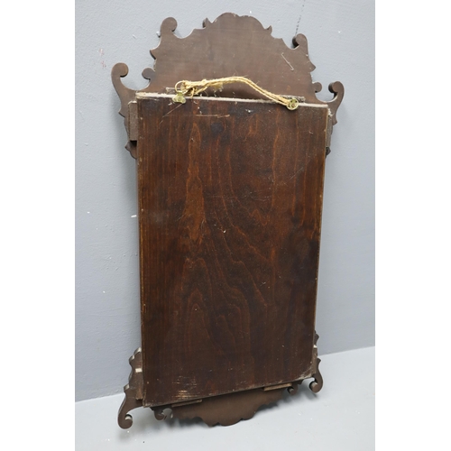 473 - Antique Walnut Framed Wall Mirror (27