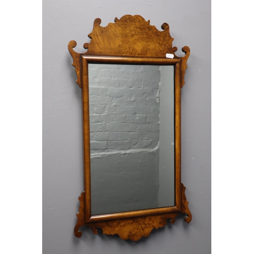 473 - Antique Walnut Framed Wall Mirror (27