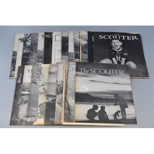 529 - Selection of Vintage The Scouter Magazines