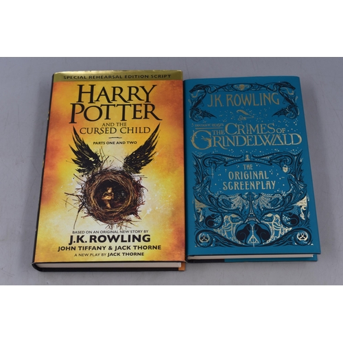 532 - A Selection of Four JK Rowling Books To Include Harry Potter Goblet of Fire First American Edition, ... 