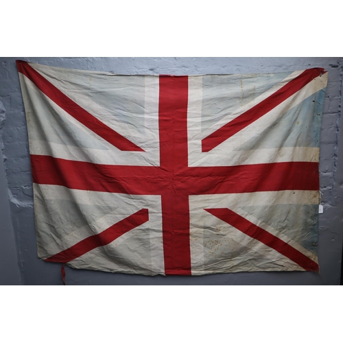 548 - An Antique Military Union Flag, Approx 3ft11