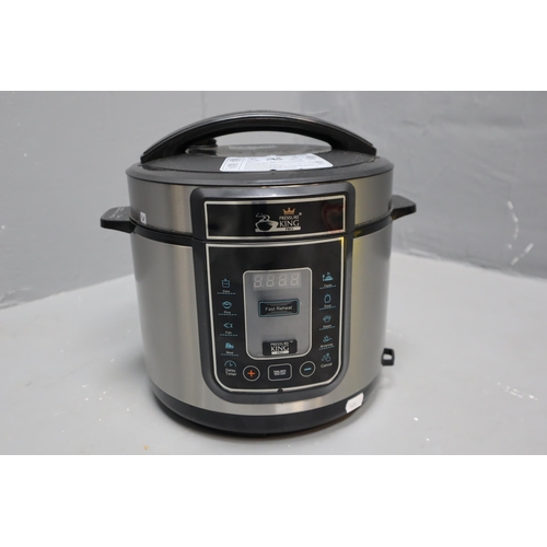 571 - Pressure King Pro Pressure Cooker Complete with Booklets (Working)