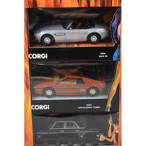 577 - Corgi- Three Collectors Model 007 Cars From The Movies, The World Is Not Enough- BMW Z8, For Your Ey... 