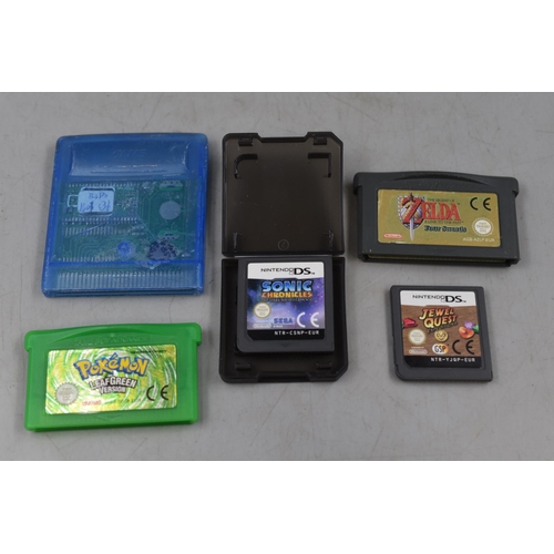 583 - Selection of Gaming items to include Two Nintendo Gameboy Advance, Wii Controller in Box and Two Nin... 