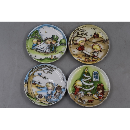 260 - A Selection of Collectable Miniature Plates and Dishes To Include Nandos, Walter, Broadway, Wedgwood... 