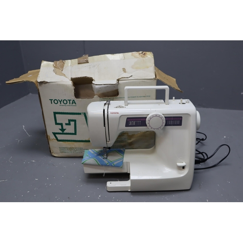 638 - Toyota Sewing Machine Working when Tested