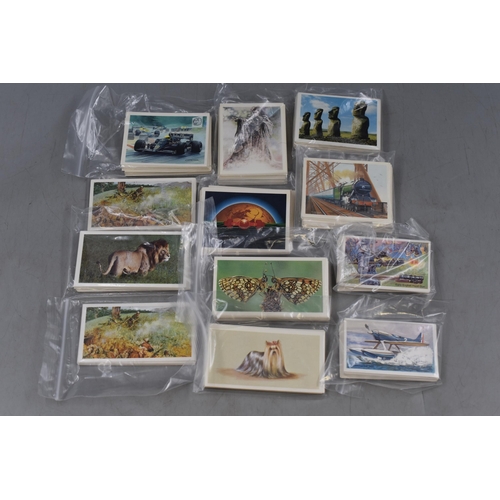 660 - A Large Selection of Collectable Cigarette Cards. Includes Wonders of The Modern World, History of B... 