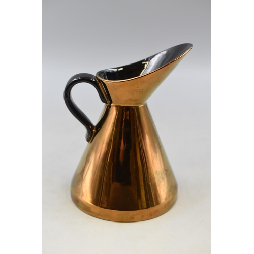 289 - A Beswick Copper Tone Conical Jug, Approx 7