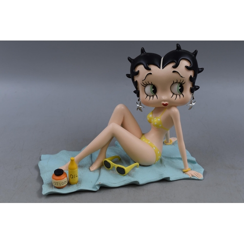 324 - Collectable, 'Betty Boop, Sunbathing', approx 9