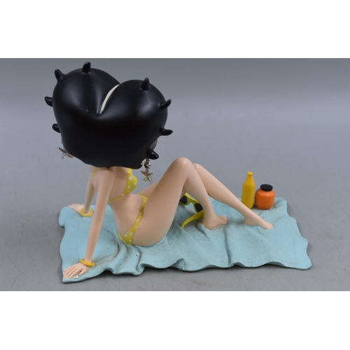 324 - Collectable, 'Betty Boop, Sunbathing', approx 9