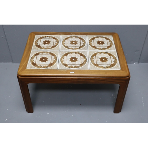 715 - Mid-Century Tile Topped Coffee Table from G-Plan, measures 28