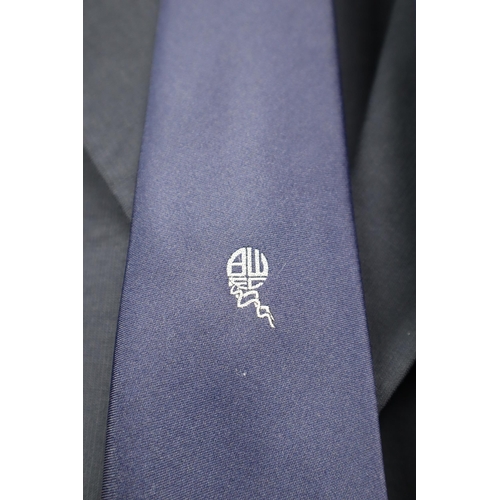 722 - Bolton Wanderers Club Issued Suit and Tie from 2004 Carling Cup Final (Size L, 36” Waist)