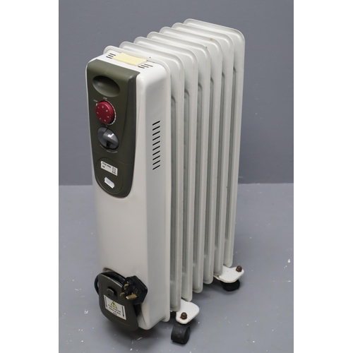 737 - Oil Filled 1500 Watt Heater (Working)