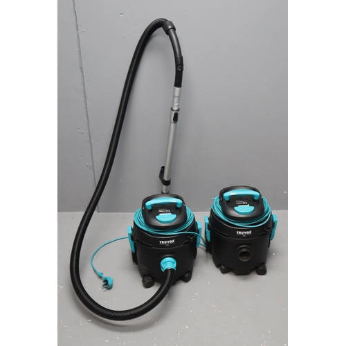 740 - Two Industrial Truvox International Hoovers, one working and complete with Hose and Attachment and o... 