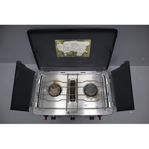 757 - A Hi Gear Two Ring Gas Camping Stove, Untested