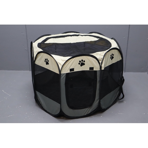 770 - Xhuangtech Collapsible Pet Enclosure in storage bag