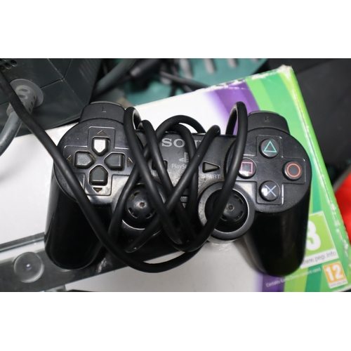 892 - Mixed Lot of Gaming items to include a 360 Console, Controllers, Sony Controllers, Kinect Sensor, le... 