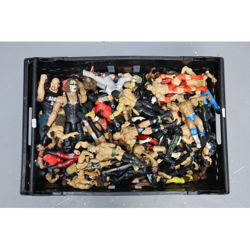 902 - Huge Selection of Wrestling Action Figurines