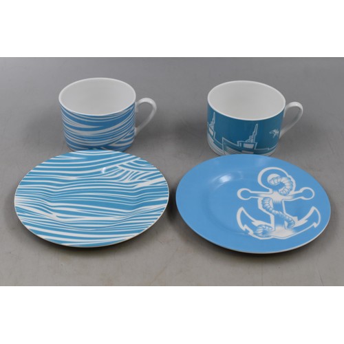 866 - Boxed Whitby Cup and Saucer Set by Mini Moderns Magpie