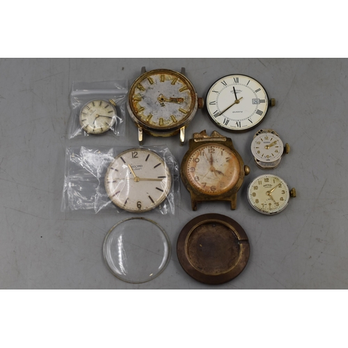 90 - Selection of Watch Heads (Spares or Repair)