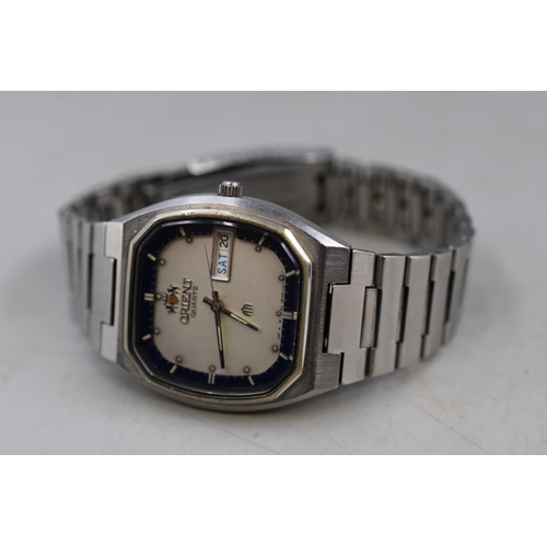 111 - Orient Quartz Gents Watch (Working)