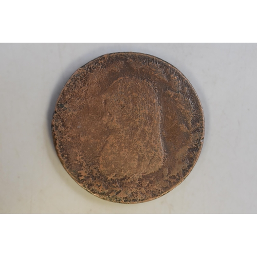 160 - Anglesey 1788 Droids Head Penny Token