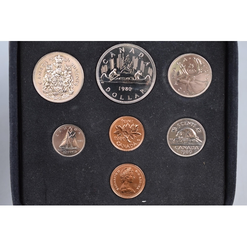 169 - Royal Canadian 1980 Coin Set