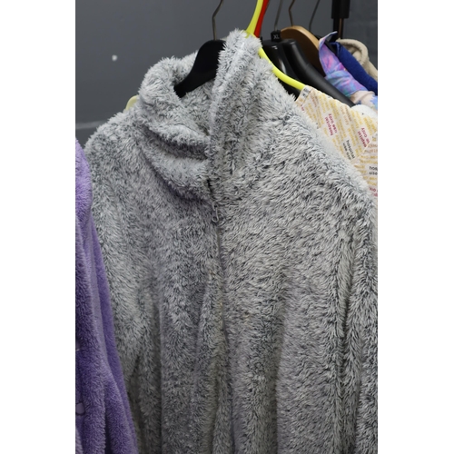 595 - Large Mixed Selection of Clothes Including Winter Cardigans, Long Sleeve Shirts, Jumpers and More