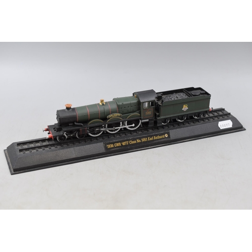 197 - Collection of Three Model Steam Trains to Include ' Mallard, No 4468, 1938, Earl Bathurst, No 5051 a... 