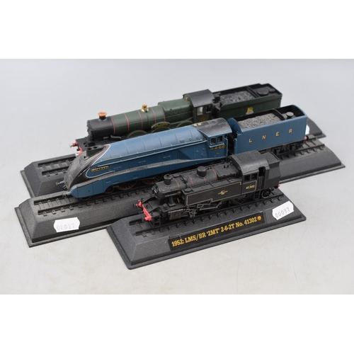 197 - Collection of Three Model Steam Trains to Include ' Mallard, No 4468, 1938, Earl Bathurst, No 5051 a... 