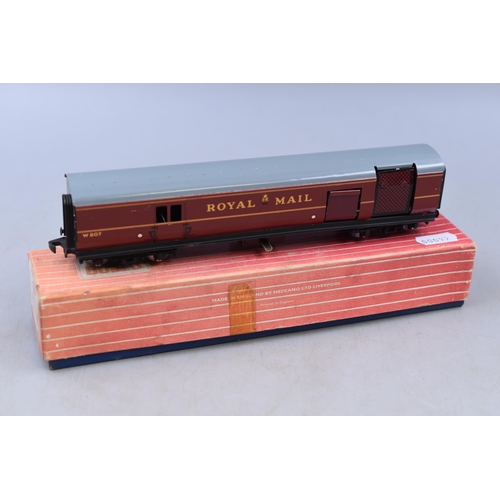 200 - Hornby Dublo ' Royal Mail ' Mail Van In Original Box Model No ( 4401 ) OO Gauge, Mail Van Only