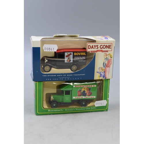 203 - Collection of Six Boxed Lledo Days Gone Die-Cast Model Vehicles Depicting Various Companies