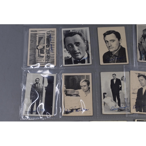 226 - Selection of A & B C Chewing Gum Collectors Cards including Beatles and Man From Uncle